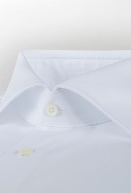 Stenströms Fitted Body Superior Twill Hvit